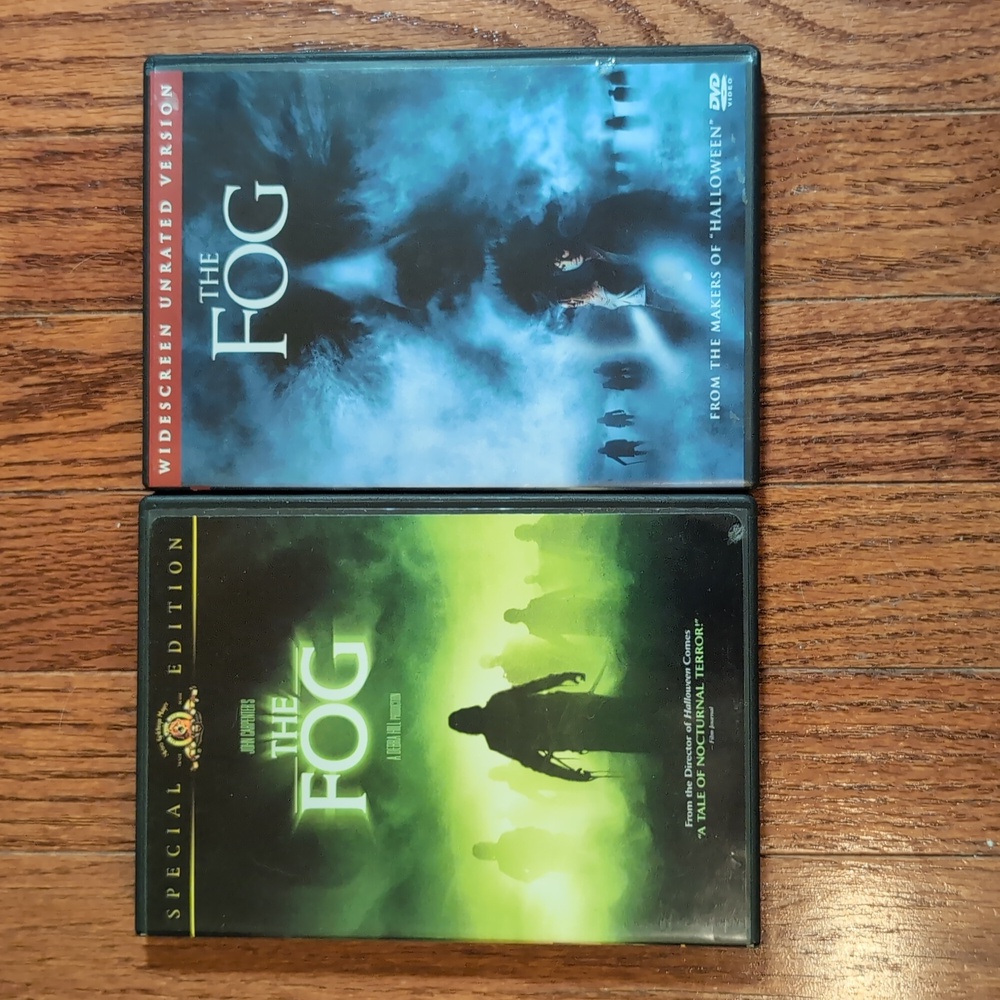 The Fog (1980) & The Fog (2005) DVDs